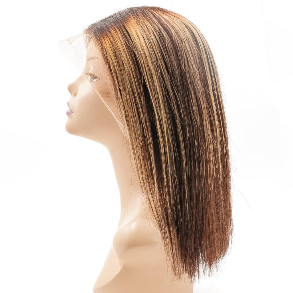 Buttercup 13x4 Transparent Lace Front 100% Human Hair Bob Wig