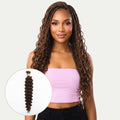 Medium Brown Deep Wave Color 4 Bulk 100% Human Braiding Hair