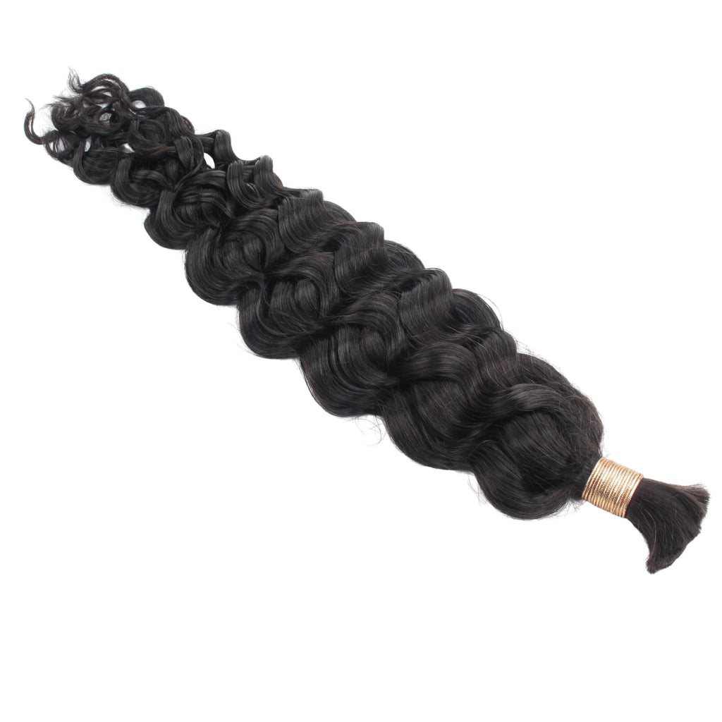 Latin Wave Bulk 100% Human Braiding Hair