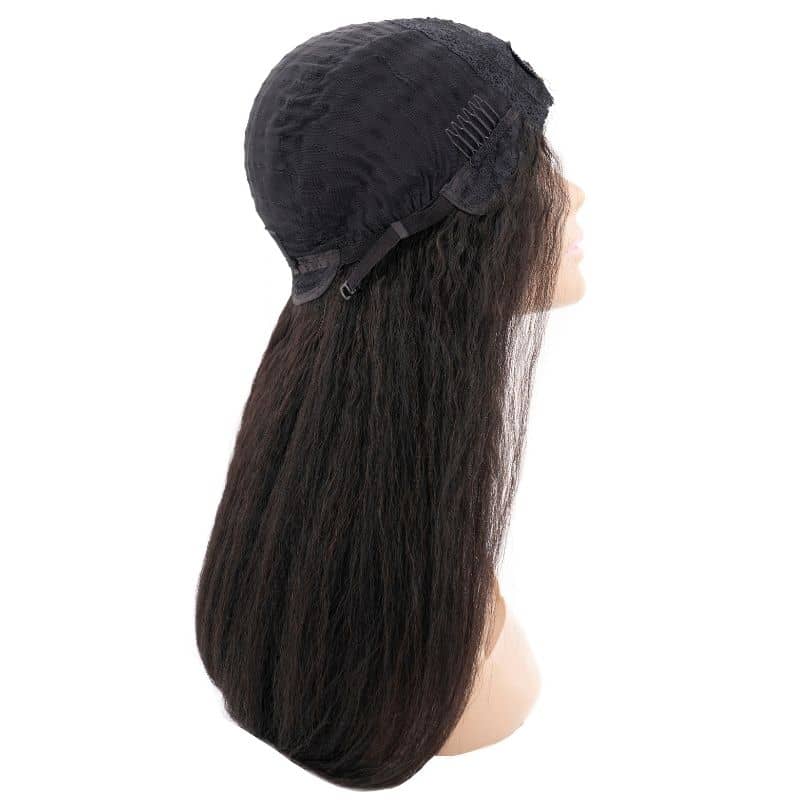 Kinky Straight U Part 100% Human Hair Wig